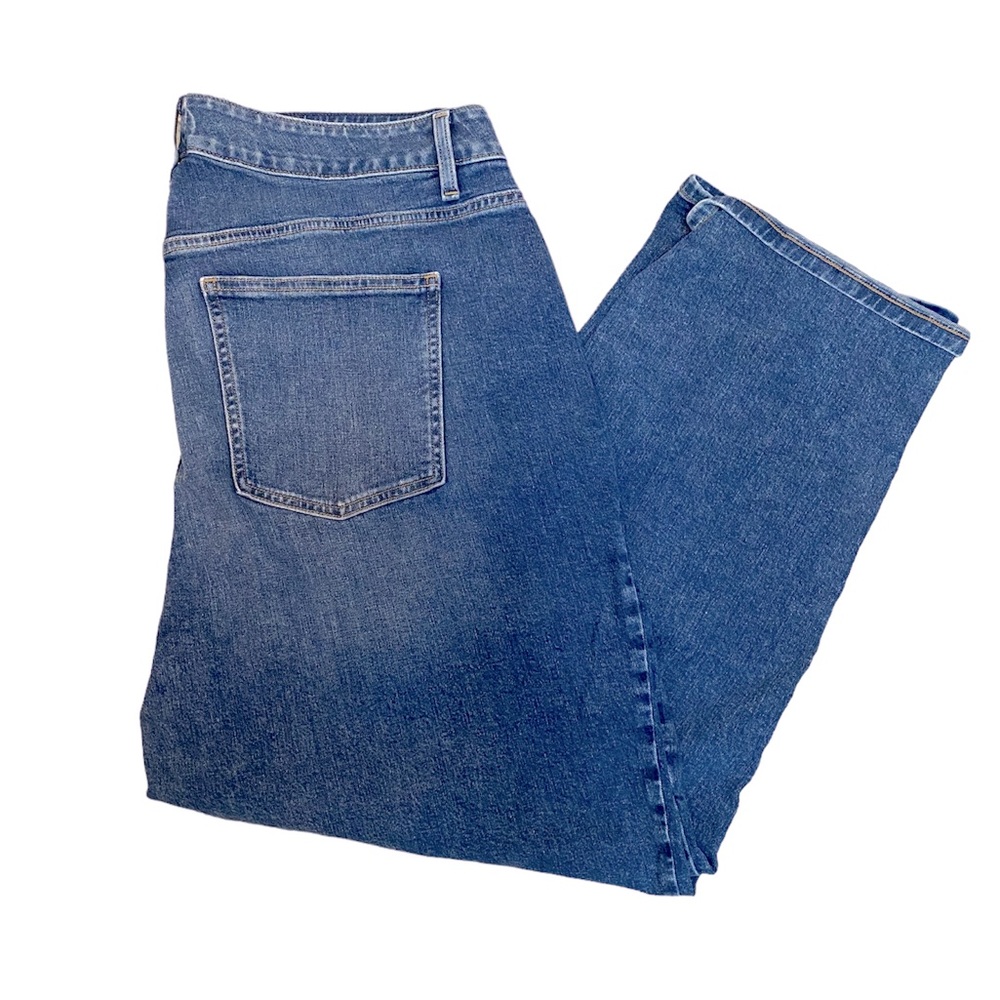 Lane Bryant High Rise Girlfriend Straight leg Jeans Sz 22
